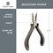 The Beadsmith Chain Nose Pliers with Cutter – Economy Series – 5 inches (127mm) – Comfortable Ergonomic Grip with Double-Leaf Springs and Polished Steel Head – Tool for Jewelry Making